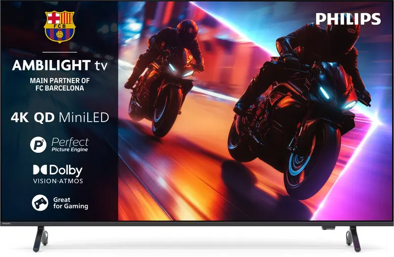 Philips 85MLED910/12 - 85 inch - 4K QD-MiniLED - 2025 - Smart TV