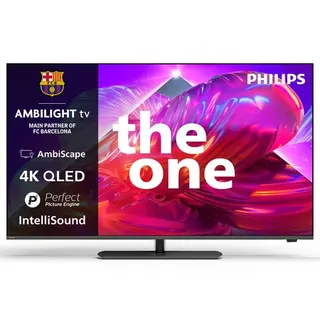 Philips 50PQS9081 4k QLED Ambilight TV 50 inch (The One - 2026)