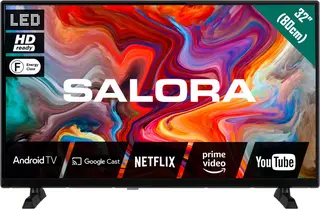 Salora SMART32TV - Smart tv 32 inch - Smart TV - Televisie - HD Ready - 32 inch smart tv - 2025 model