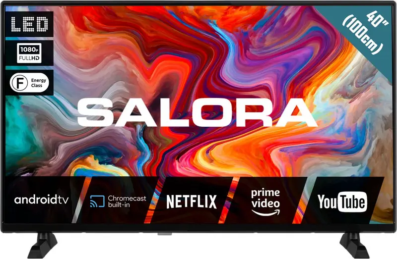 Salora SMART40TV - Smart tv 40 inch - Smart TV - Televisie - Full HD - Tv - 40 inch smart tv - 2025 model