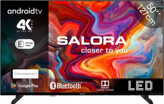 Salora SMART50TV - Smart tv 50 inch - 4K UHD - Smart TV - Televisie - 50 inch smart tv - Tv - 2025 model