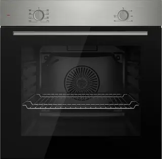 Wiggo WO-B608(X) - Inbouw heteluchtoven - 68L - Hetelucht functie - Soft Close deur - Energieklasse A - Roestvrijstaal - 5 jaar garantie