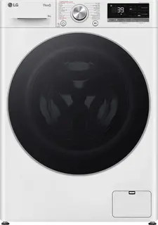 LG GC3R709S1 wasmachine 9 kg, AI DD en AI Wash voor slimme stofverzorging - TurboWash 39 voor sneller schoon - Hygiënisch wassen met stoom en ThinQ slimme bediening. Energieklasse A-10%