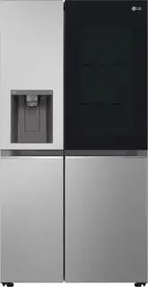 LG InstaView GSGV81PYLL, Vrijstaand, Amerikaanse deur, Zilver, 2 deur(en), Prime Silver, Touch