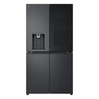 LG GMG960EVEE InstaView - Amerikaanse koelkast - breedte 91.4 cm - hoogte 179.2 cm - inhoud 638 l - NoFrost