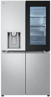 LG GMG960MBEE - Vrijstaand - Multideur - Roestvrijstaal - 4 deur(en) - LED- Amerikaanse koelkast