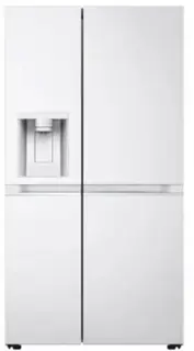 LG GSLC40SWPE - Vrijstaand - Amerikaanse deur - Wit - 638 liter - WATERLEIDING