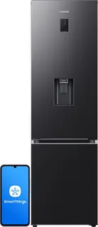 Samsung RB38C650EB1 - koel-vriescombinatie - 203 cm - waterdispenser - Bediening via app