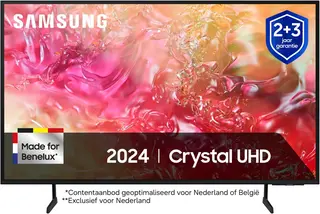 Samsung UE70DU7100 - 70 inch - 4K LED - 2024 + 3 jaar extra garantie - Smart TV