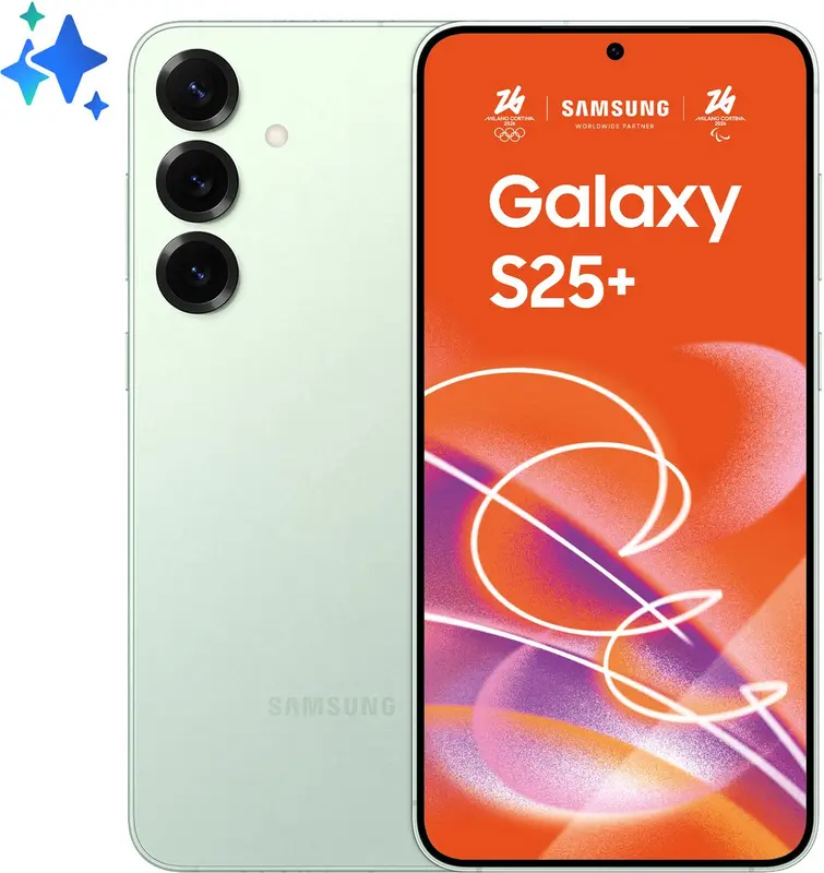 Samsung Galaxy S25+ 17 cm (6.7") Dual SIM Android 15 5G USB Type-C 12 GB 256 GB 4900 mAh Muntkleur