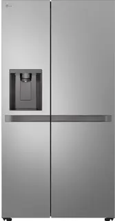 LG GSLC40PYPE Amerikaanse koelkast 638L met water- en ijsdispenser via vaste leiding - LinearCooling en Multi Air Flow voor langdurige versheid - SpacePlus icemaker, stille en zuinige Smart Inverter - beoordeeld met 9,7. Energieklasse E.
