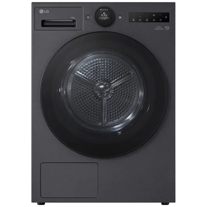 LG RT10X8B - Warmtepompdroger - 10kg - 62 dB - Energielabel C