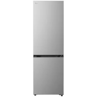 LG GBBSJ10DPY - Koel-vriescombinatie - breedte 59.7 cm - hoogte 186 cm - inhoud 375 L - NoFrost Prime Silver