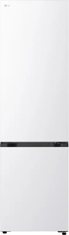 LG GBBSJ20DSW Koel-vriescombinatie 375L - Wit - Energieklasse D - Koel-vriescombinatie - DoorCooling+™ - ThinQ™ - No Frost - Omkeerbare deur
