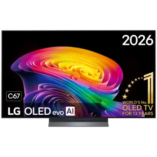 LG Evo AI 55C67LA - Ultra HD 4K - OLED-tv - 55 inch - 2026