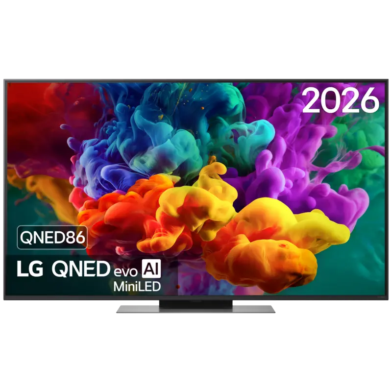 LG Evo AI 55QNED86B6B - Ultra HD 4K - Mini-led-tv - 55 inch - 2026
