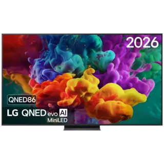 LG Evo AI 75QNED86B6B - Ultra HD 4K - Mini-led-tv - 75 inch - 2026