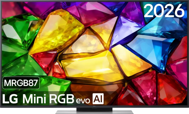LG AI 55MRGB87B9B - Ultra HD 4K - Mini-led-tv - 55 inch - 2026