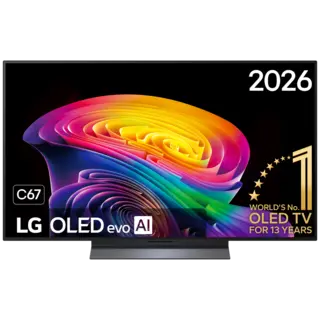 LG Evo AI 48C67LA - Ultra HD 4K - OLED-tv - 48 inch - 2026
