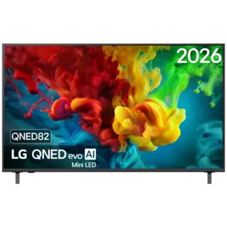 LG Evo AI 55QNED82B6B - Ultra HD 4K - Mini-led-tv - 55 inch - 2026