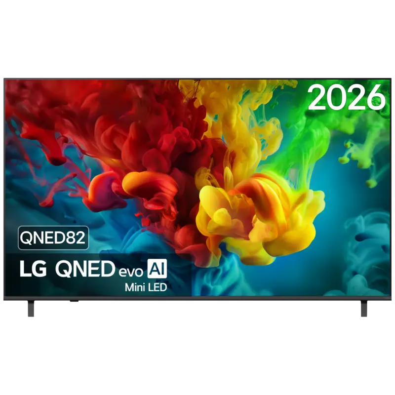 LG Evo AI 75QNED82B6A - Ultra HD 4K - Mini-led-tv - 75 inch - 2026