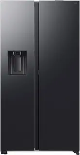 Samsung RS80F64KEF, Vrijstaand, Amerikaanse deur, Zwart, 2 deur(en), Premium Black Steel, Binnenin