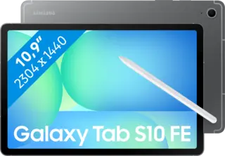 Samsung Galaxy Tab S10 FE 10,9 inch 256GB Wifi + 5G Grijs