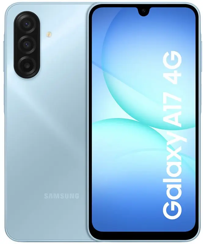 Samsung Galaxy A17 17 cm (6.7") Hybride Dual SIM 4G USB Type-C 8 GB 256 GB 5000 mAh Lichtblauw