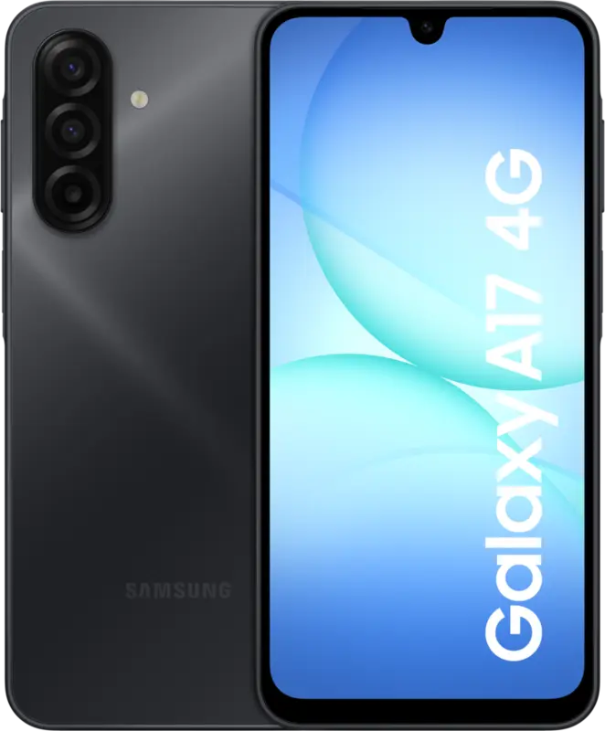SAMSUNG Galaxy A17 4G - 128 GB Zwart