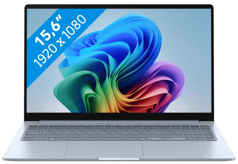 Samsung Galaxy Book4 Edge 2024 - Qualcomm Snapdragon X X1-26-100 - 15,6 inch - 16 GB / 512 GB - Blauw