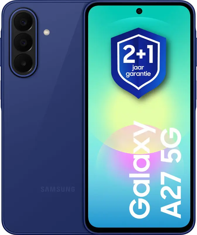 Samsung Galaxy A27 5G - Smartphone - 256GB - Blue +1 jaar extra garantie