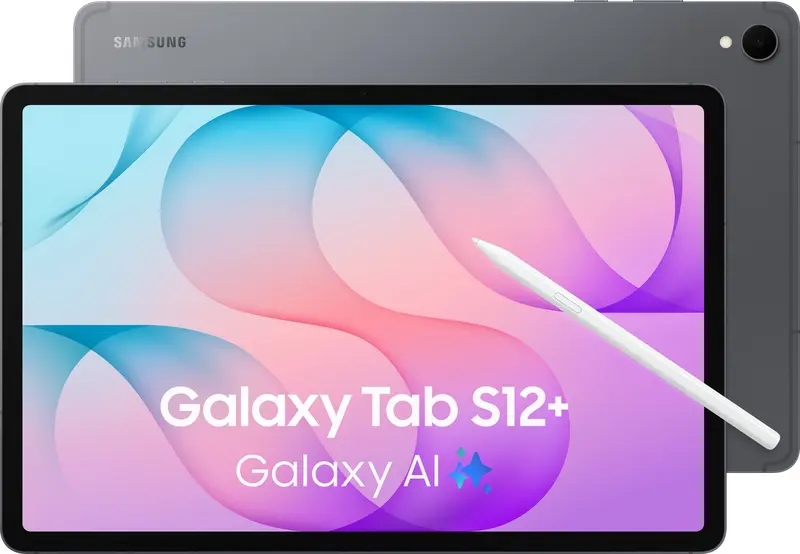 Samsung Galaxy Tab S12 Plus - Wi-Fi - 512GB - Gray + 1 jaar extra garantie