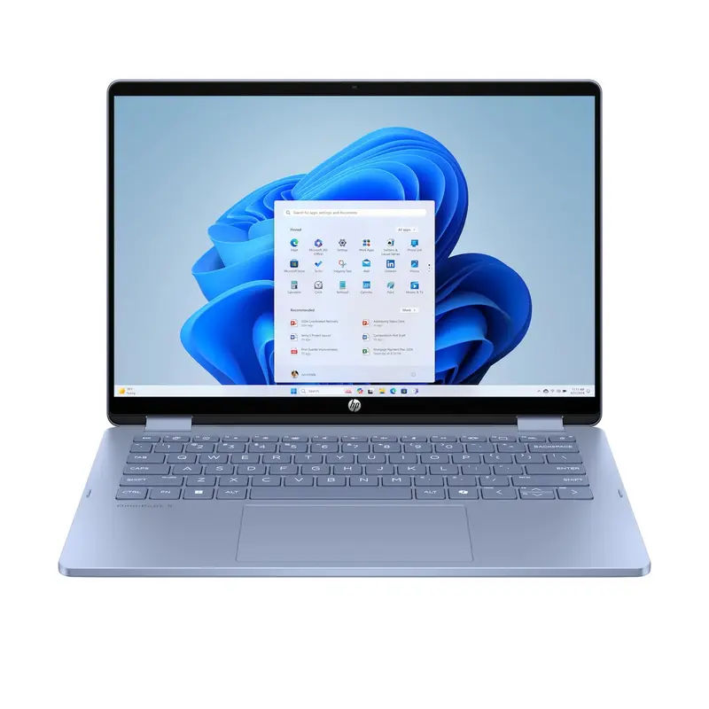 HP OmniBook 5 Flip 2-in-1 2025 - Intel Core 5 120U - 14 inch - 8 GB / 512 GB - Blauw