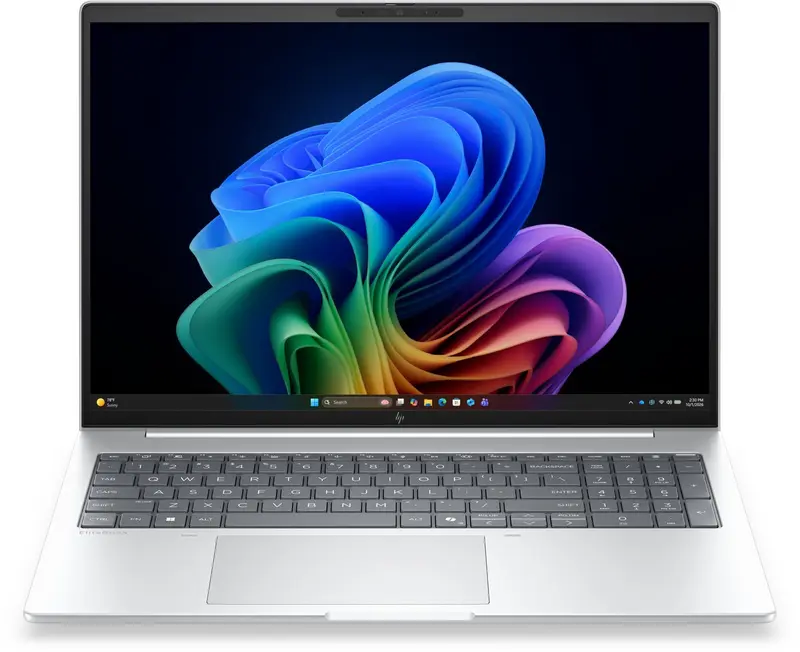HP EliteBook 8 G2a 16 Next Gen AI PC Copilot+ PC AMD Ryzen AI 7 PRO 450 Laptop 40,6 cm (16") WUXGA 32 GB LPDDR5x-SDRAM 1 TB SSD Wi-Fi 7 (802.11be) Windows 11 Pro Zilver QWERTY